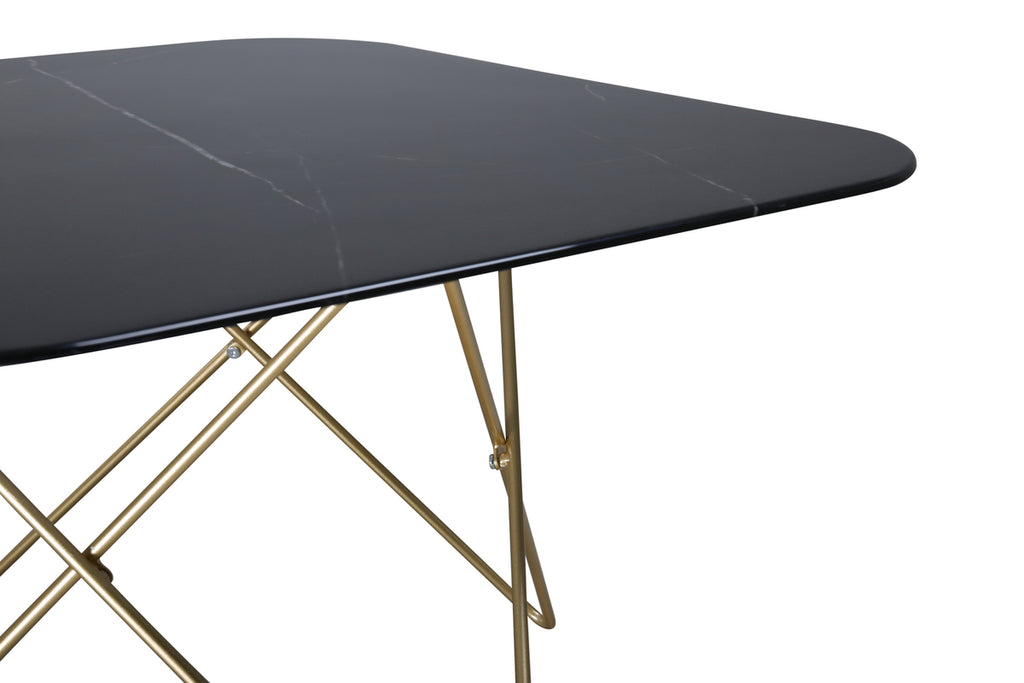 Tristar Soffbord 80 x 80 Svart