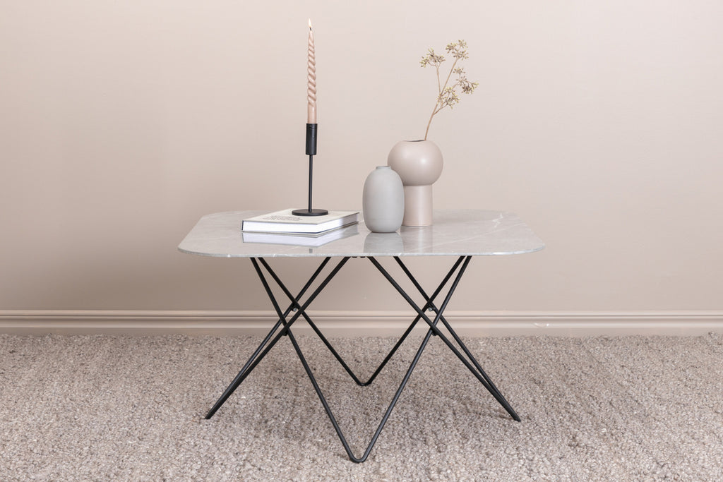 Tristar Soffbord 80 x 80 Grå