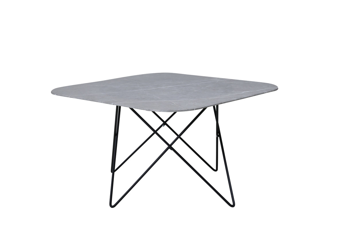 Tristar Soffbord 80 x 80 Grå