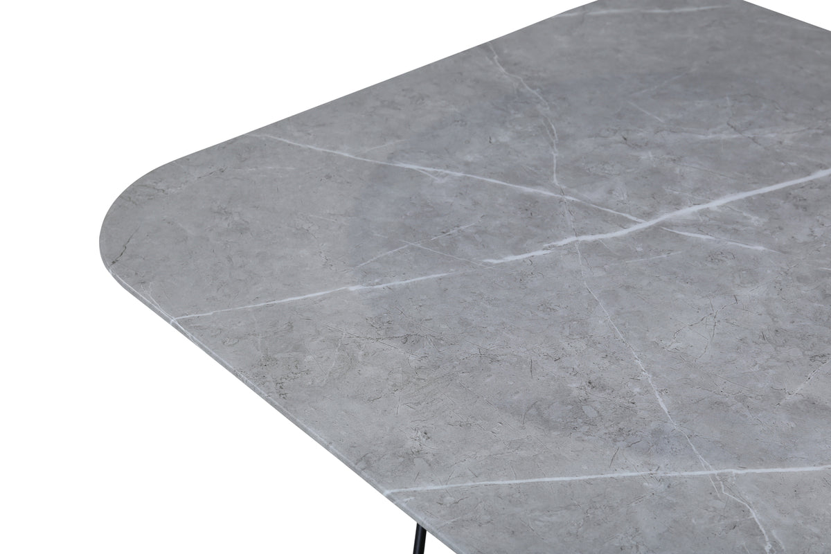 Tristar Soffbord 80 x 80 Grå