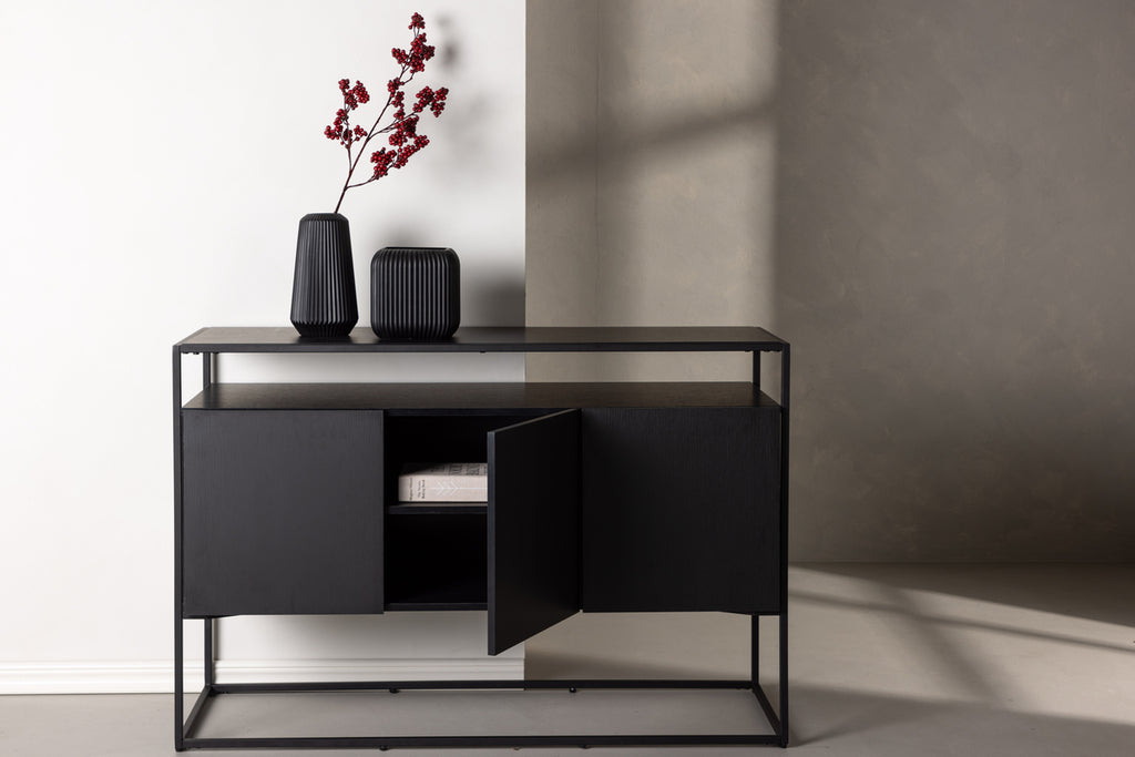 Kingsport Skåp 45 x 120 x 80 Svart