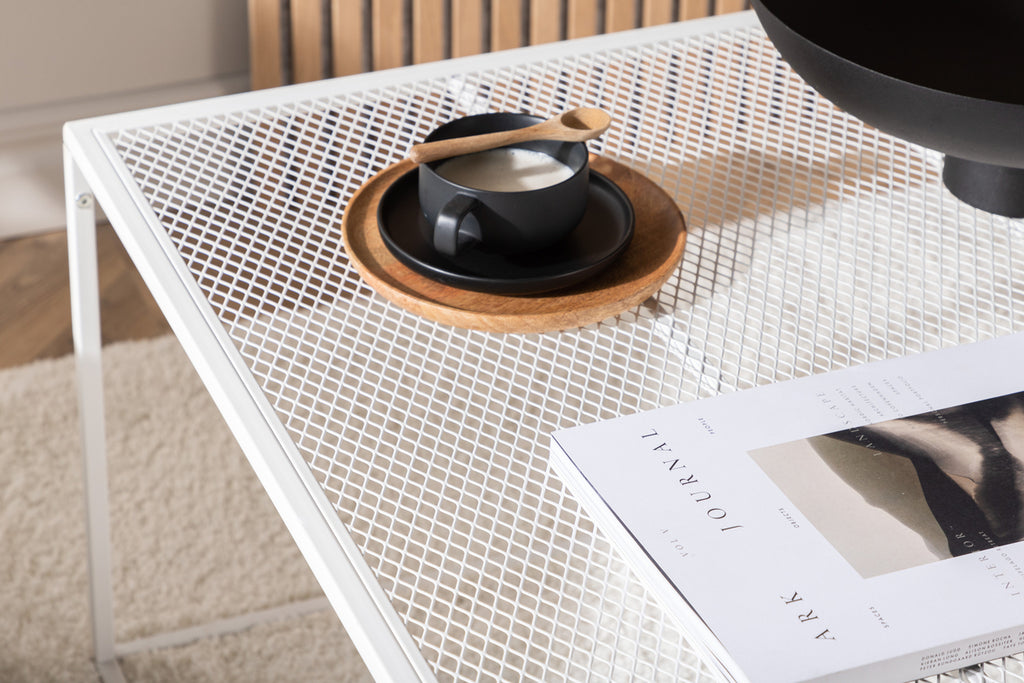 Netz Soffbord 80 x 80 Vit