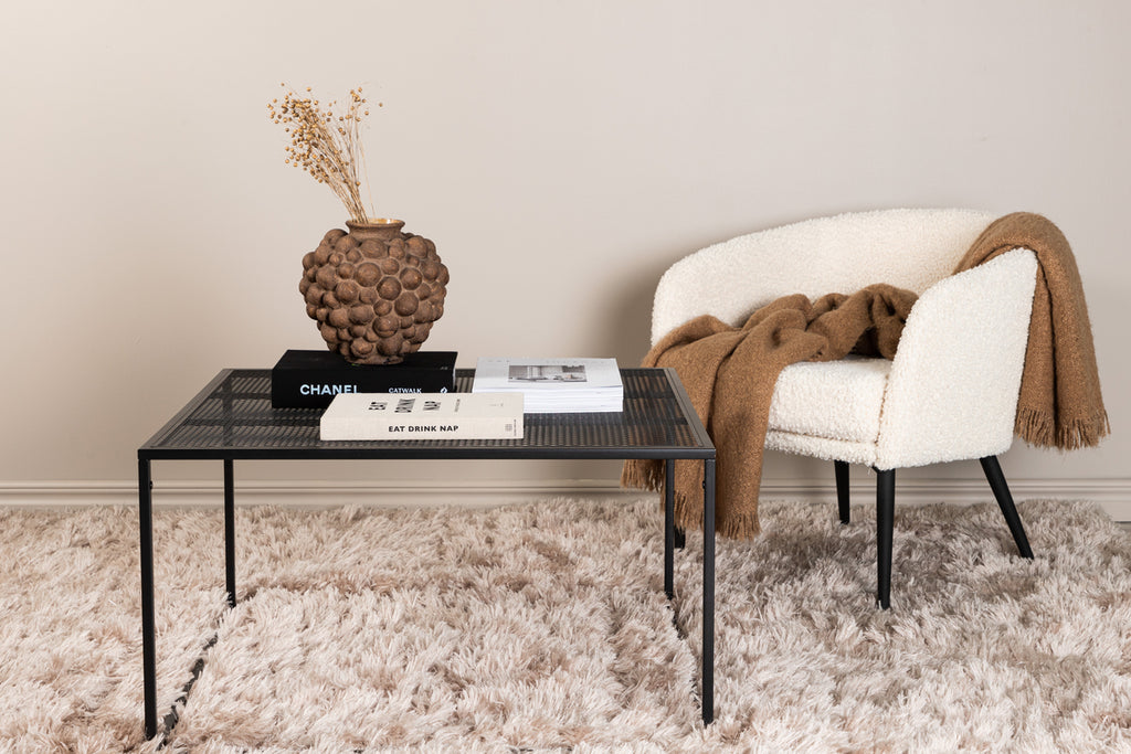 Netz Soffbord 80 x 80 Svart