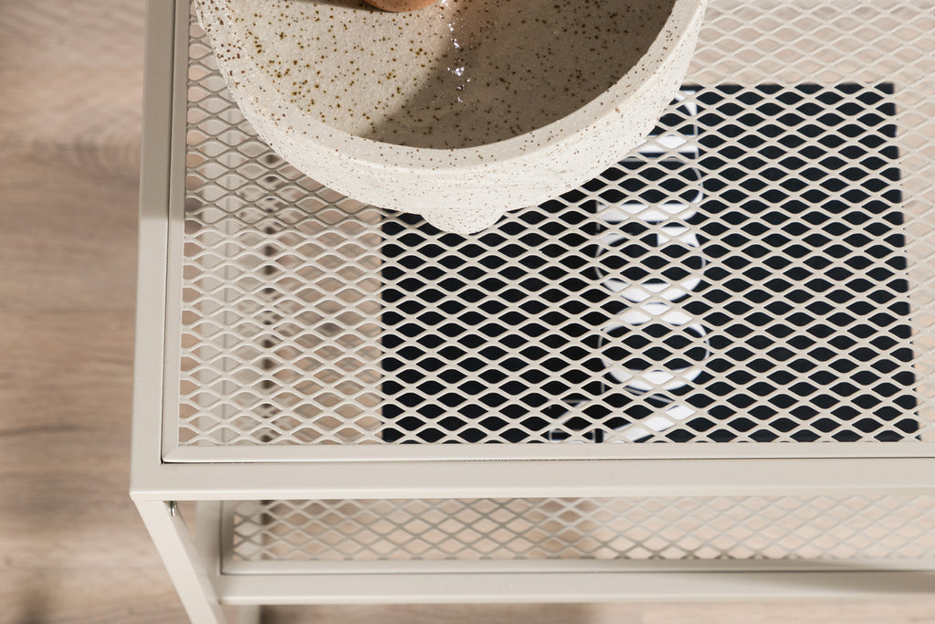 Netz Soffbord 55 x 55 Beige