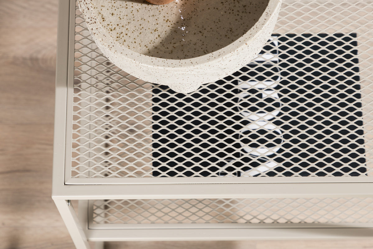 Netz Soffbord 55 x 55 Beige