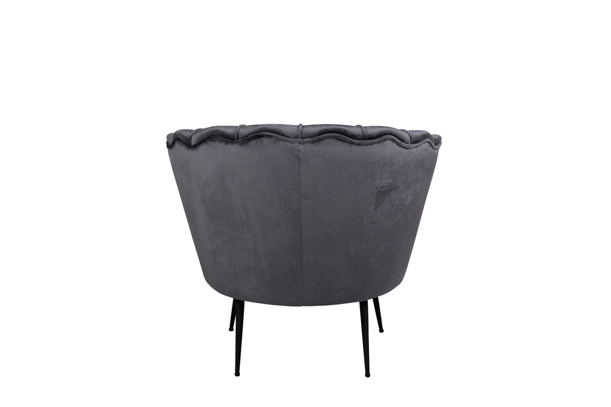 Calais Fåtöljer Mörkgrå