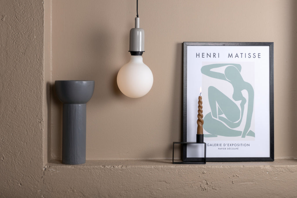 Hang Taklampor Beige