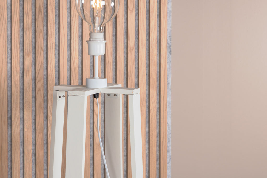 Avspark Golvlampor Vit