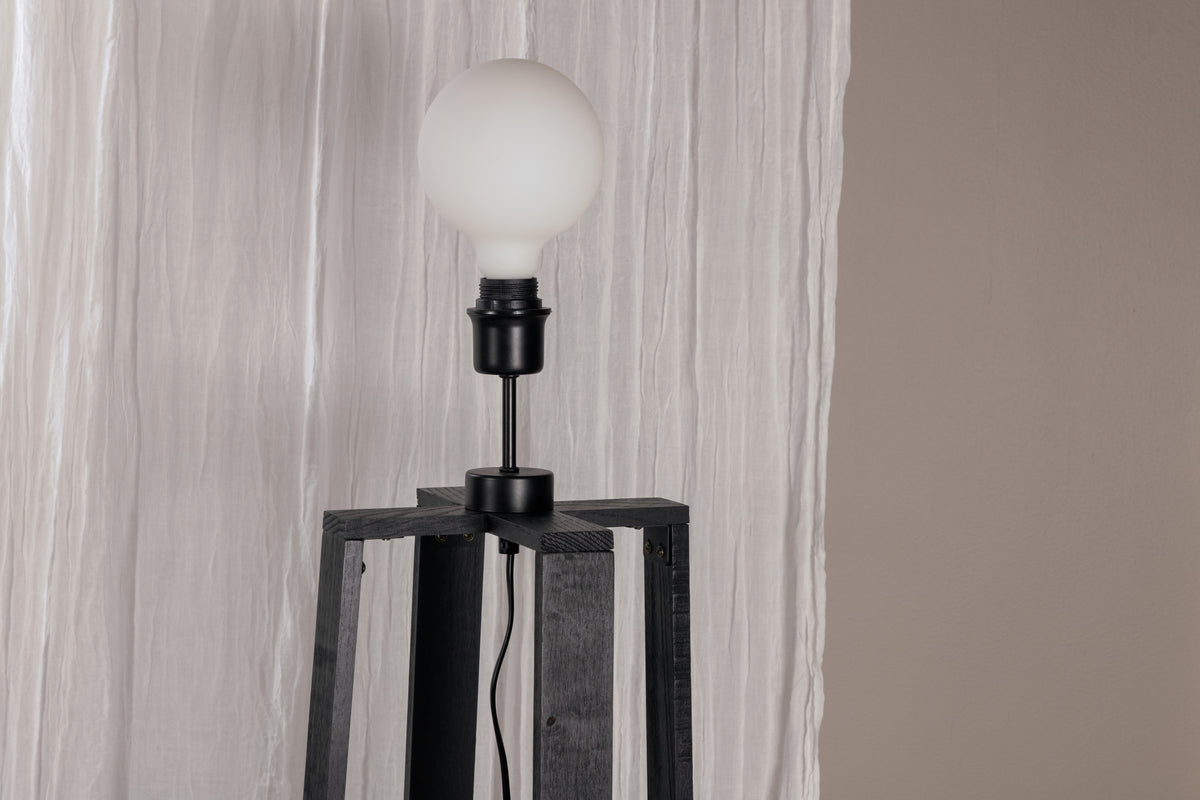 Avspark Golvlampor Svart