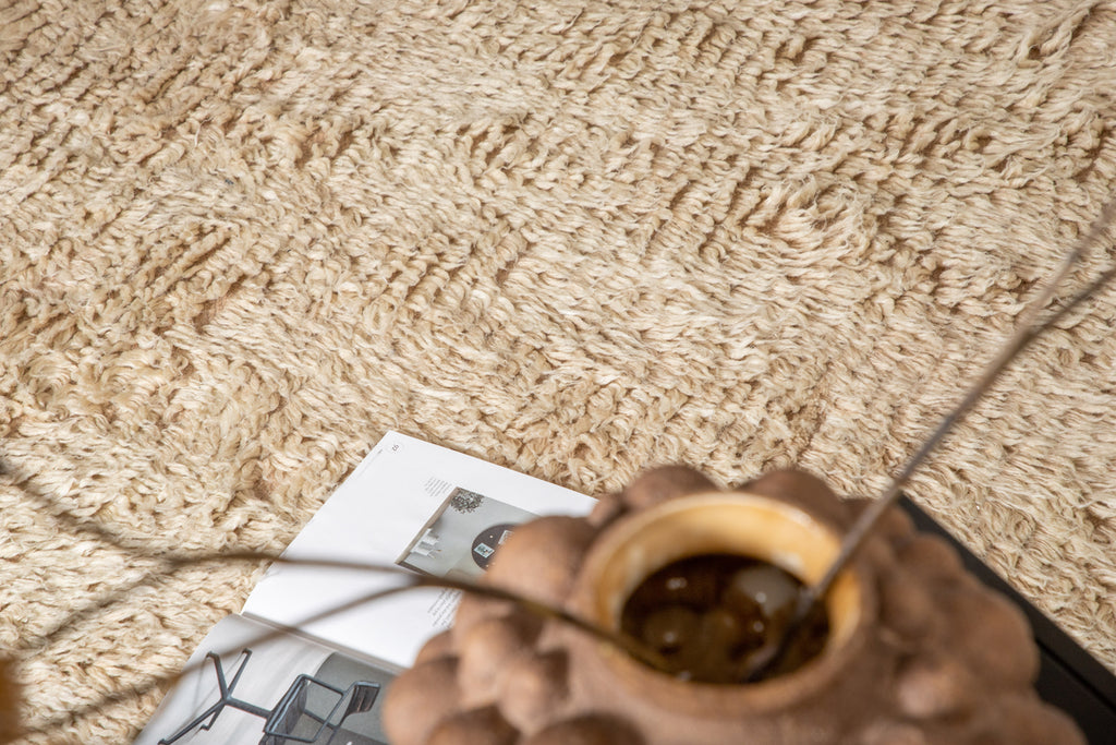 Leiko Rektangulära Mattor 300 x 200 Beige