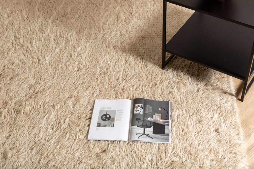 Leiko Rektangulära Mattor 300 x 200 Beige