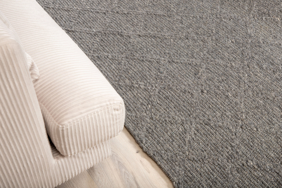 Cloudy Rektangulära Mattor 300 x 200 Grå