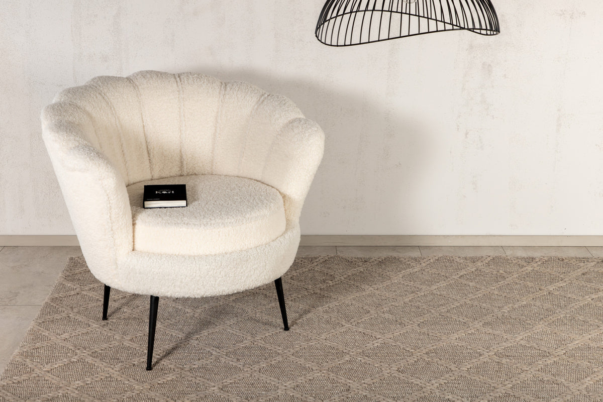 Cloudy Rektangulära Mattor 300 x 200 Beige