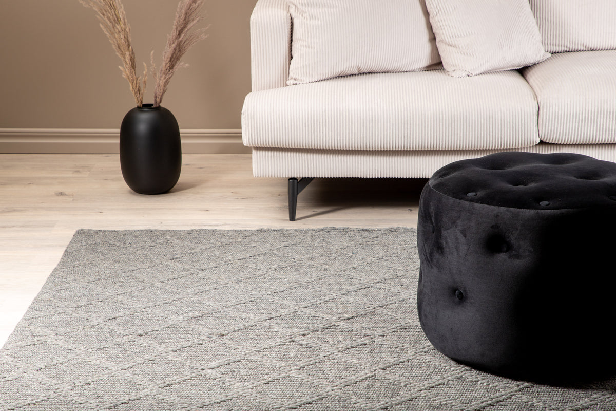 Cloudy Rektangulära Mattor 230 x 160 Grå