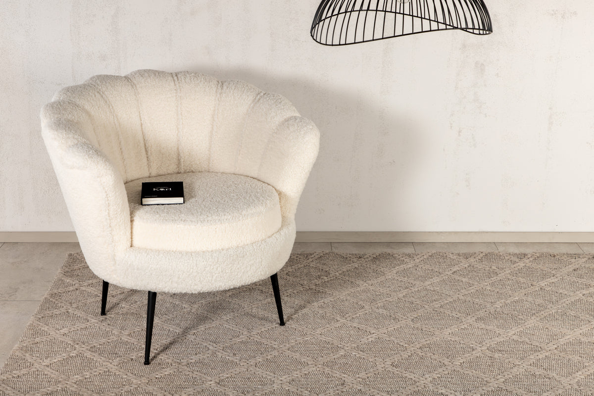 Cloudy Rektangulära Mattor 230 x 160 Beige