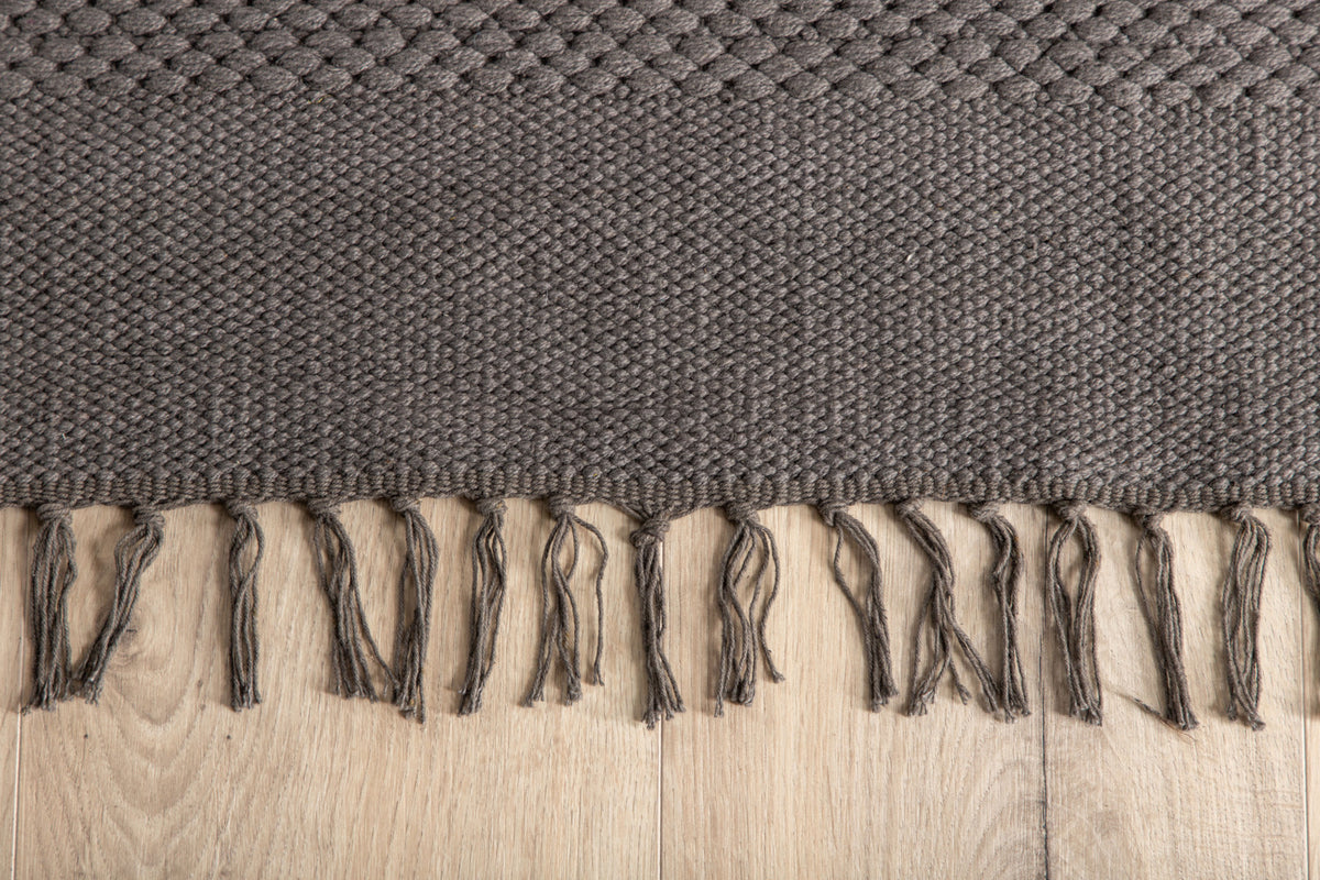 Nico Rektangulära Mattor 250 x 80 Grå