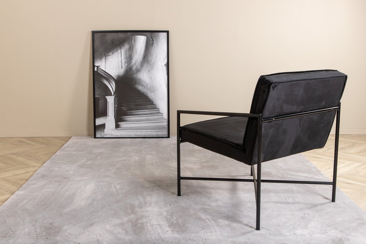 Nina Rektangulära Mattor 230 x 160 Grå