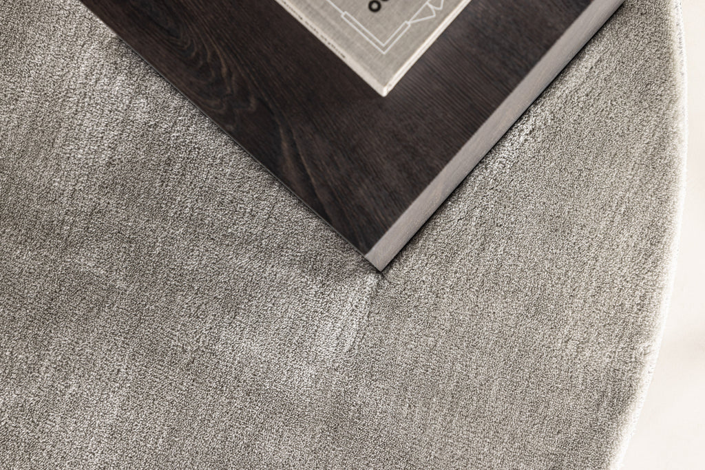 Blanca Runda Mattor ⌀200 Ljusgrå