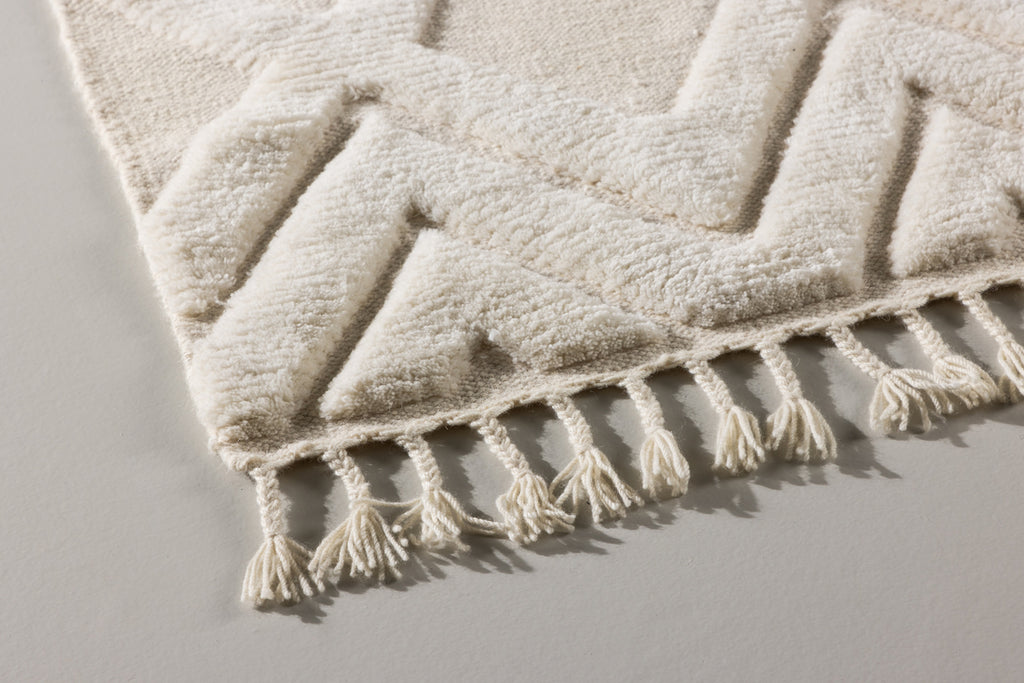 Dahlia Rektangulära Mattor 230 x 160 Vit