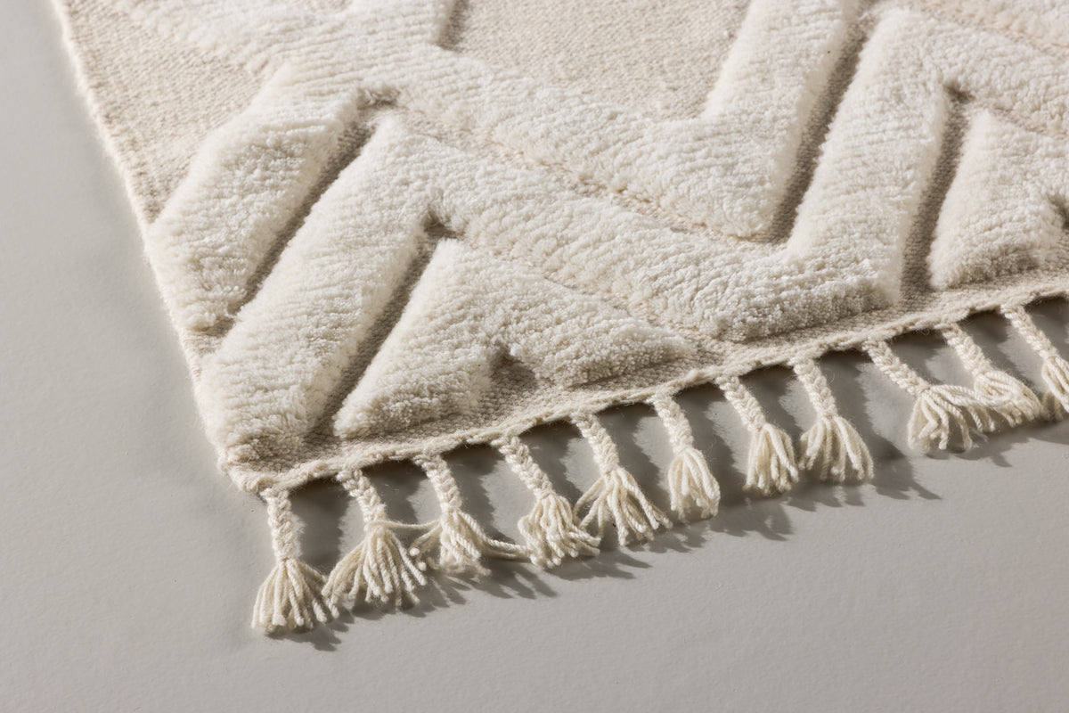 Dahlia Rektangulära Mattor 230 x 160 Vit