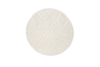 Dahlia Runda Mattor ⌀200 Vit