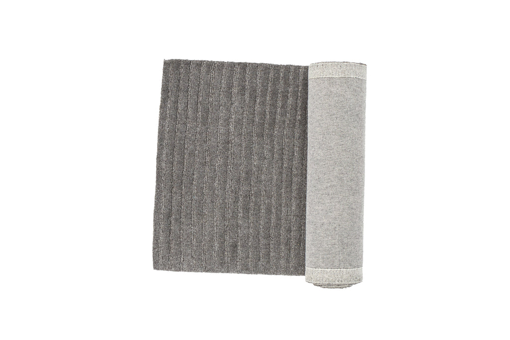 Milton Rektangulära Mattor 200 x 70 Mörkgrå