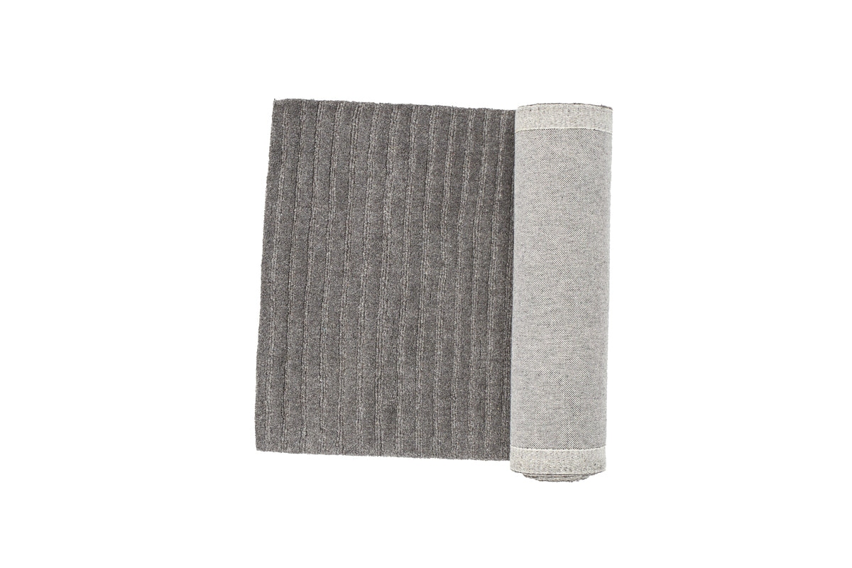 Milton Rektangulära Mattor 200 x 70 Mörkgrå