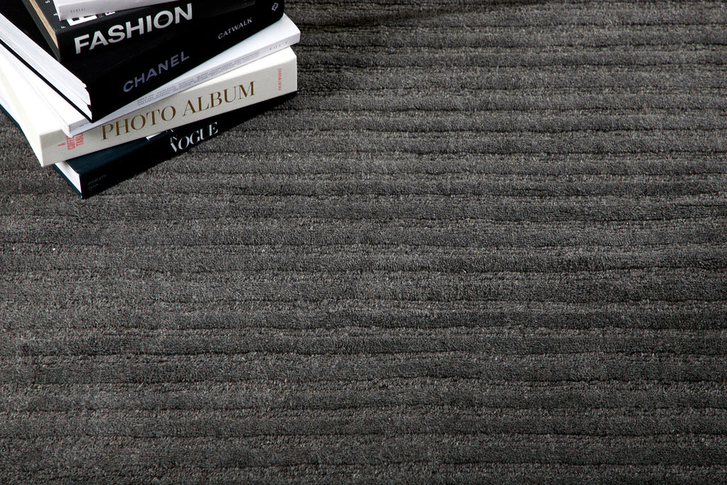 Milton Rektangulära Mattor 230 x 160 Mörkgrå