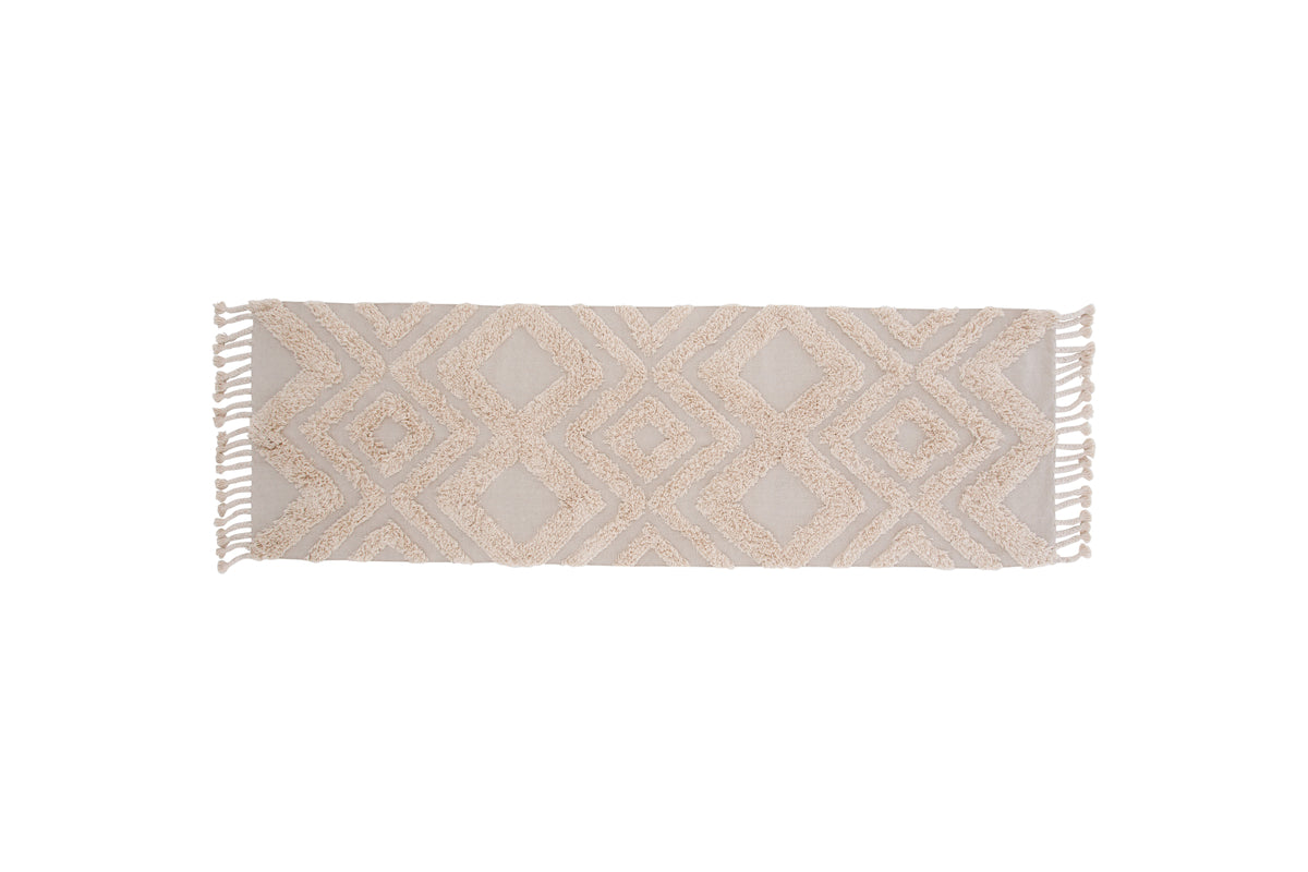 Hilma Rektangulära Mattor 250 x 80 Beige