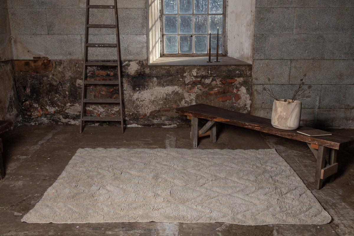 Zoe Rektangulära Mattor 300 x 200 Beige