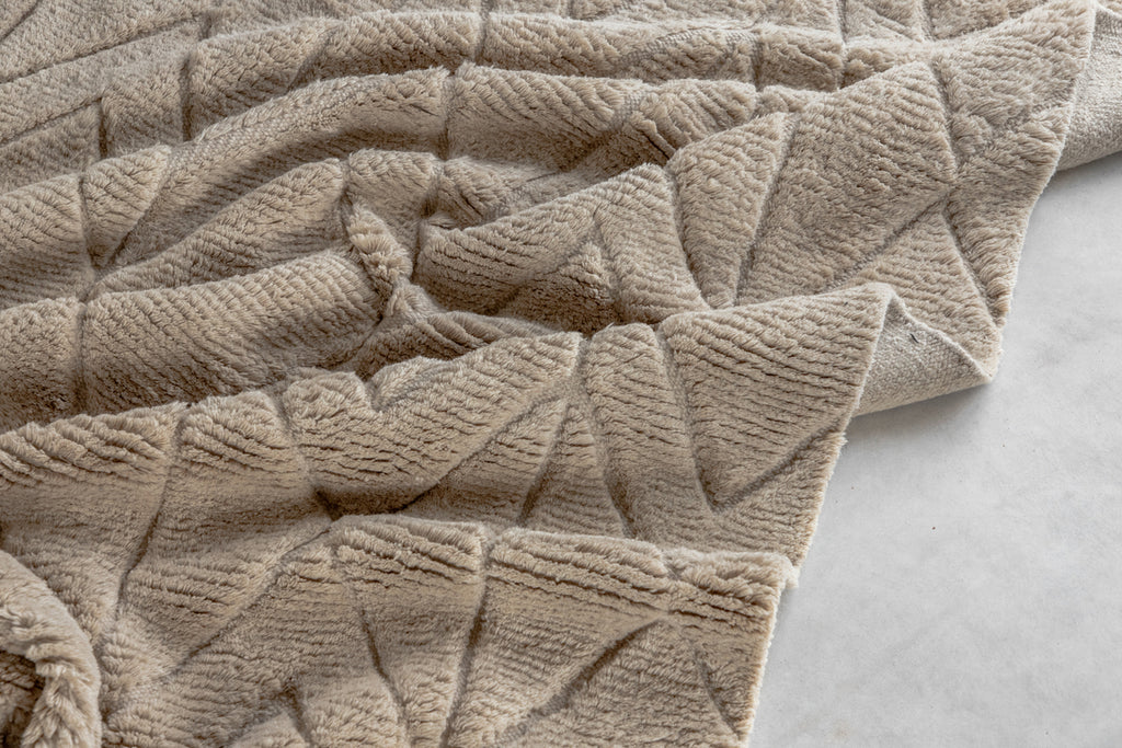 Zoe Rektangulära Mattor 300 x 200 Beige