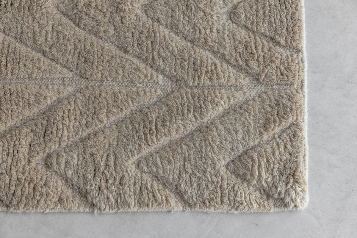 Zoe Rektangulära Mattor 300 x 200 Beige