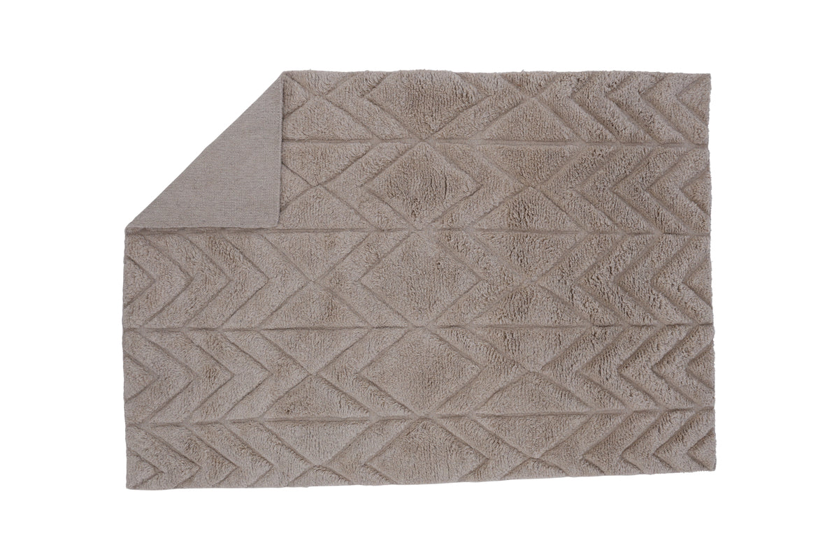 Zoe Rektangulära Mattor 300 x 200 Beige