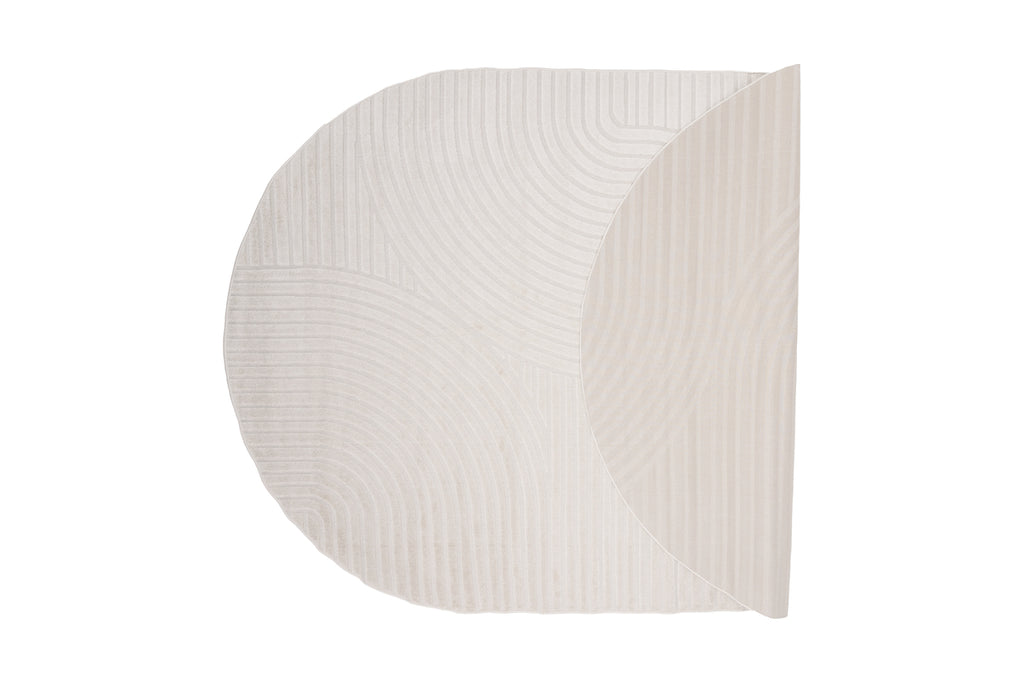 Vince Ovala Mattor 340 x 240 Vit