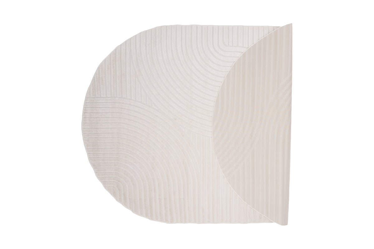 Vince Ovala Mattor 340 x 240 Vit