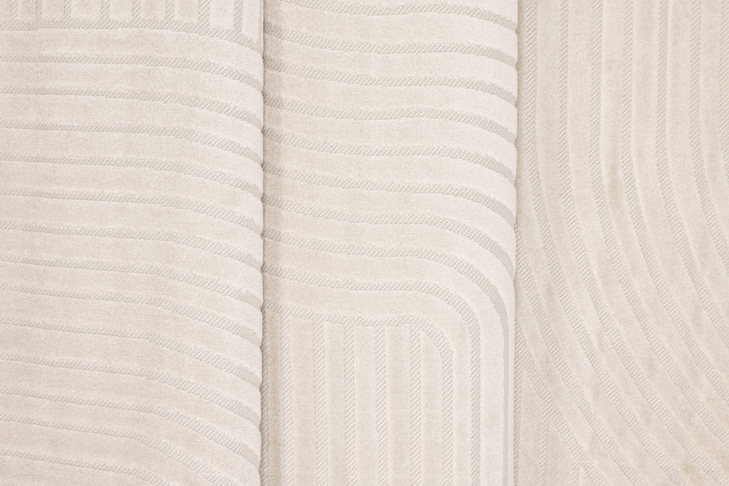 Vince Ovala Mattor 340 x 240 Vit