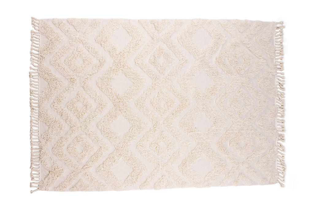 Hilma Rektangulära Mattor 300 x 200 Vit