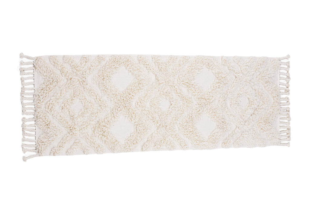 Hilma Rektangulära Mattor 200 x 70 Vit