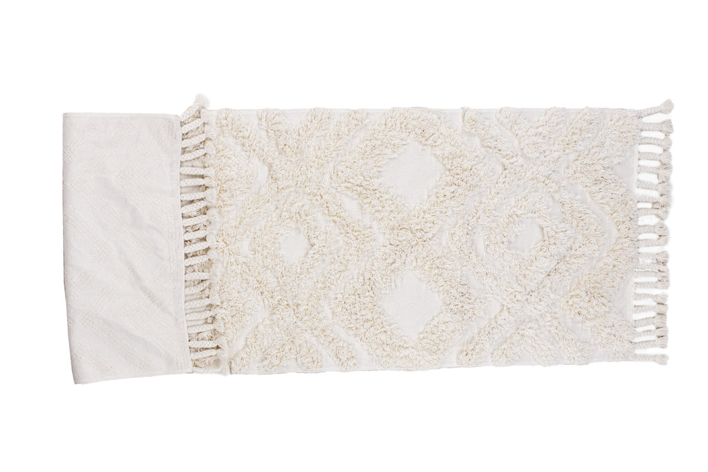 Hilma Rektangulära Mattor 200 x 70 Vit