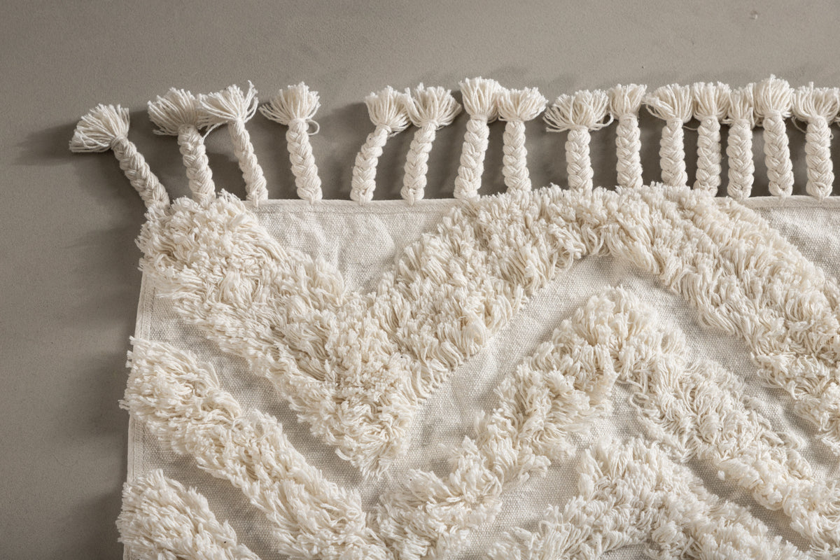 Hilma Rektangulära Mattor 200 x 70 Vit