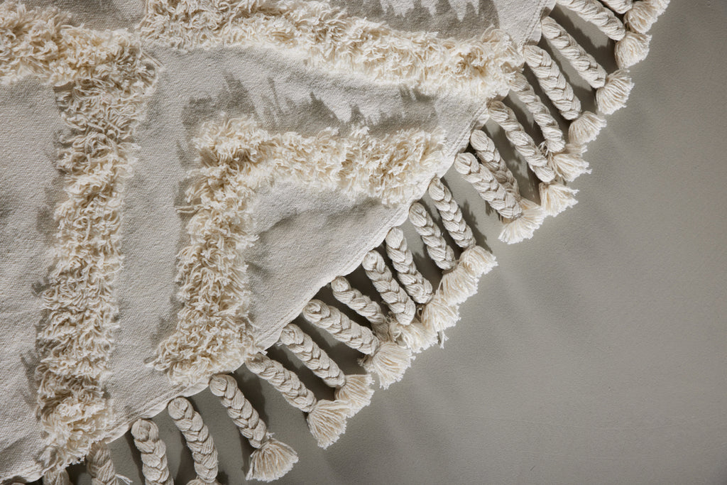 Hilma Runda Mattor ⌀200 Vit