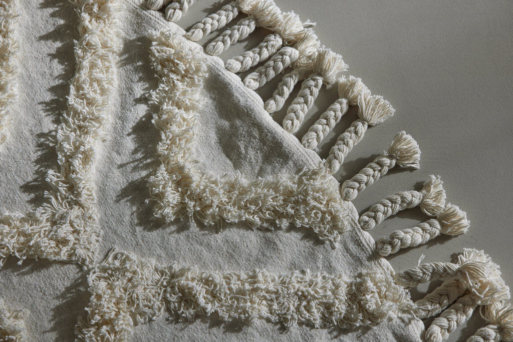 Hilma Runda Mattor ⌀200 Vit