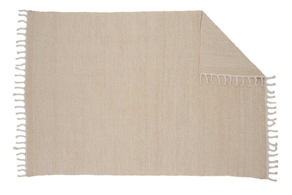 Loke Rektangulära Mattor 230 x 160 Beige