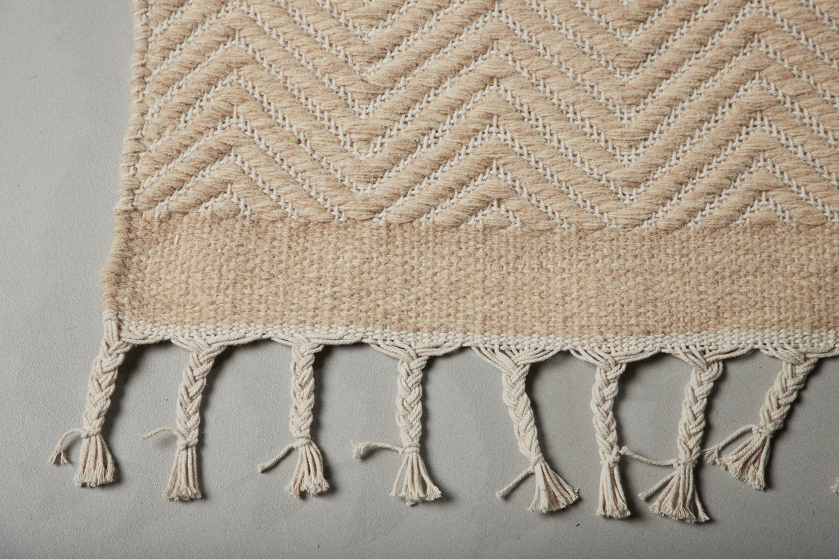 Loke Rektangulära Mattor 230 x 160 Beige