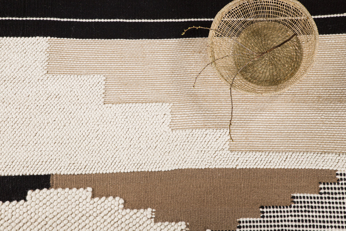 Aston Rektangulära Mattor 350 x 250 Brun