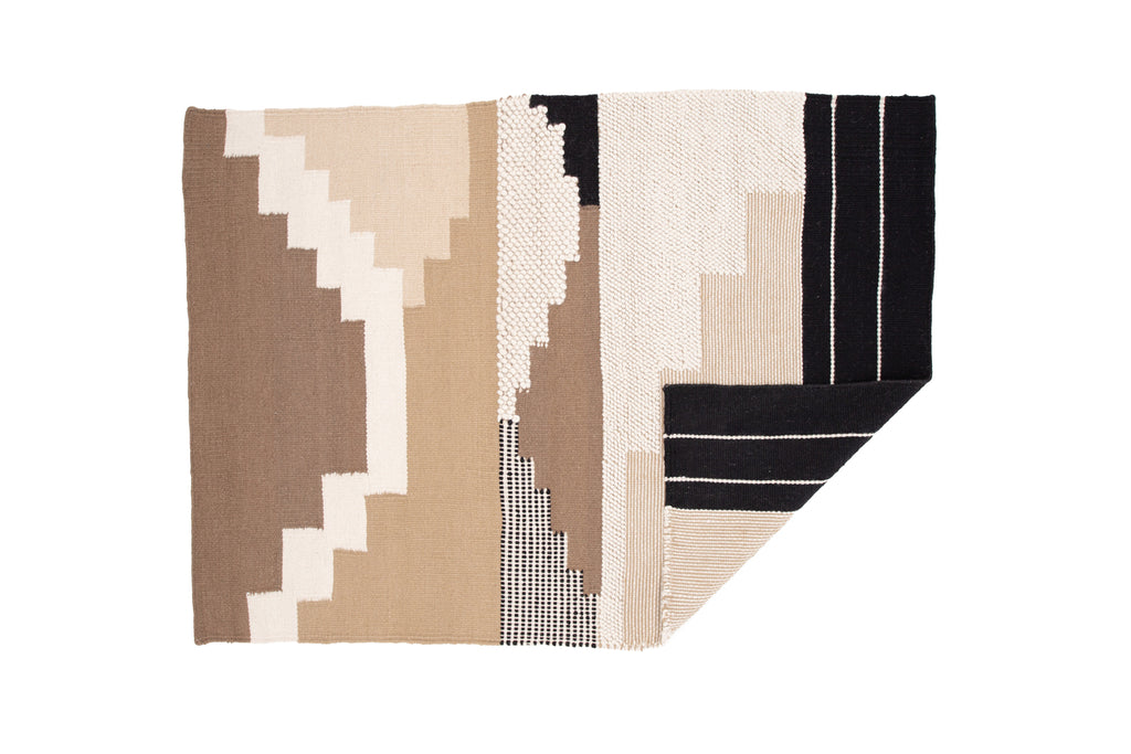 Aston Rektangulära Mattor 350 x 250 Brun