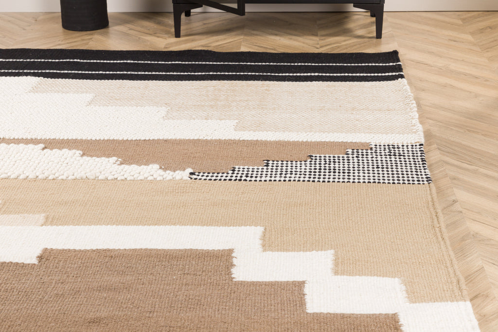 Aston Rektangulära Mattor 350 x 250 Brun