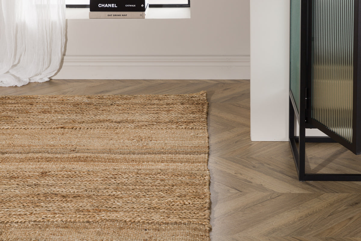 Hannes Rektangulära Mattor 230 x 160 Natur