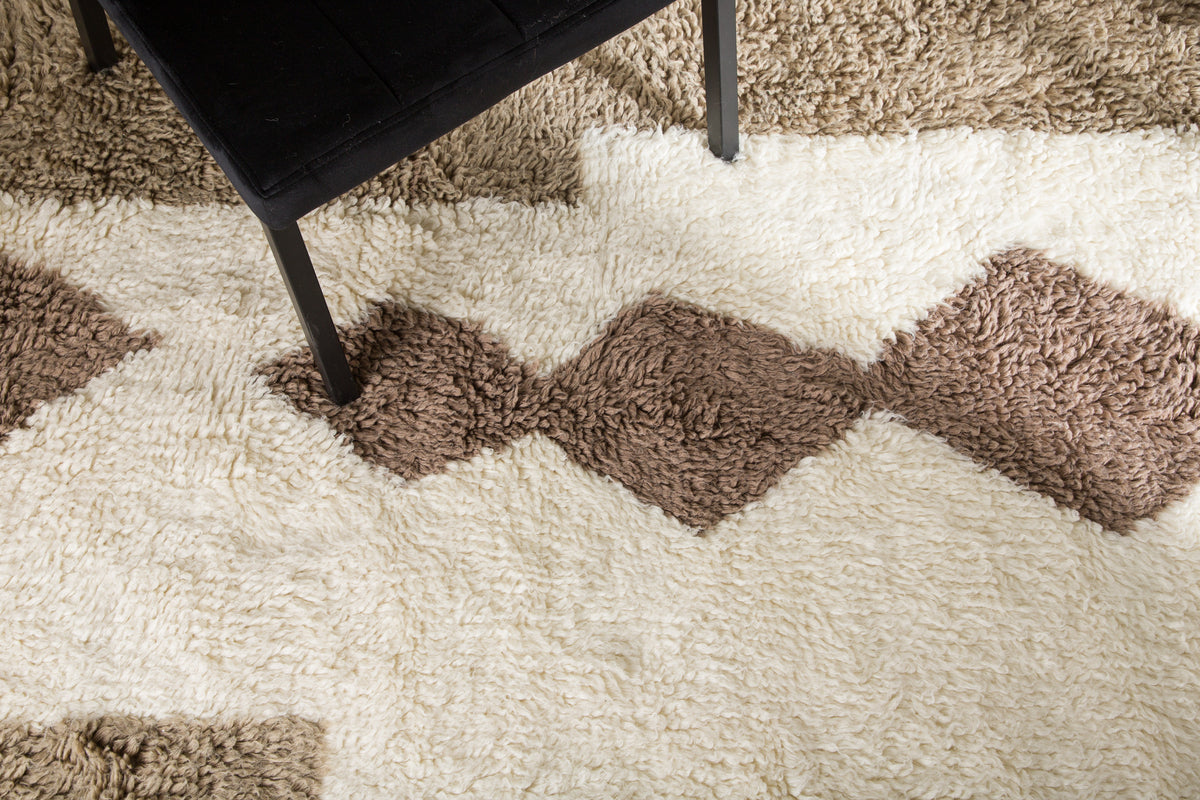 Nestor Rektangulära Mattor 230 x 160 Vit