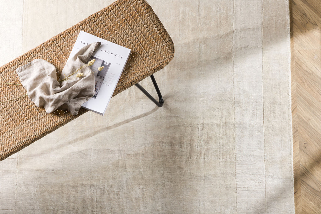 Boston Rektangulära Mattor 230 x 160 Vit